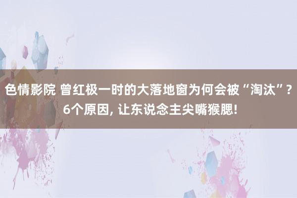 色情影院 曾红极一时的大落地窗为何会被“淘汰”? 6个原因， 让东说念主尖嘴猴腮!